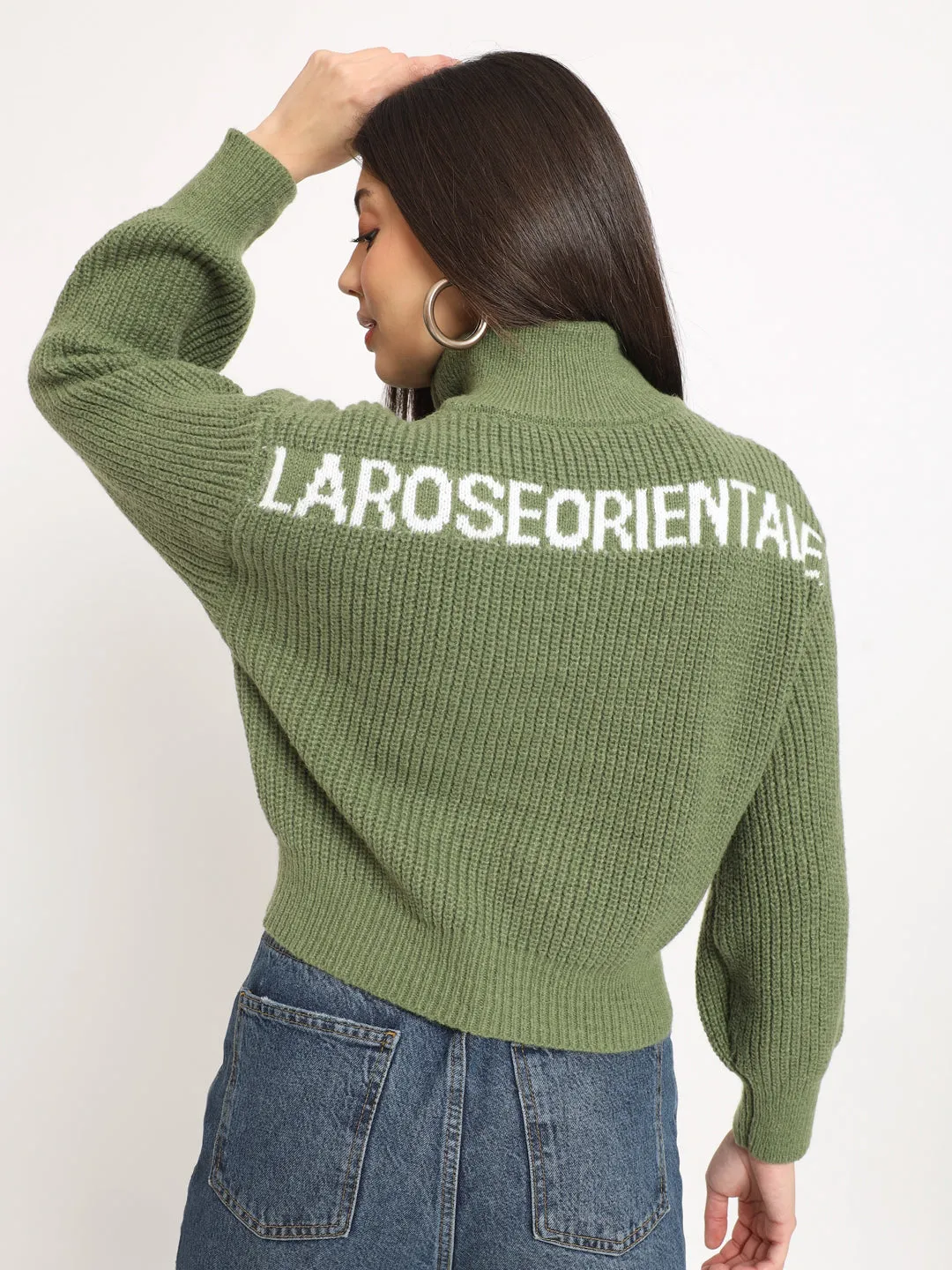 VINTAGE CLASSIC 1956 SWEATER WOMEN-GREEN