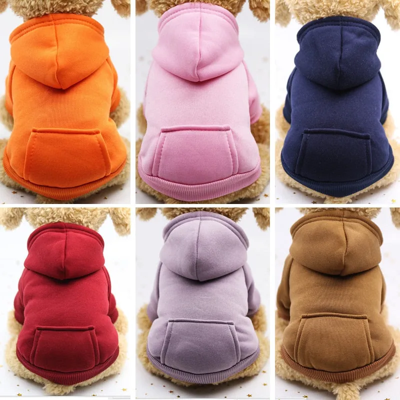 Winter Warm Hoodie Sweater For Dogs 7 Pets