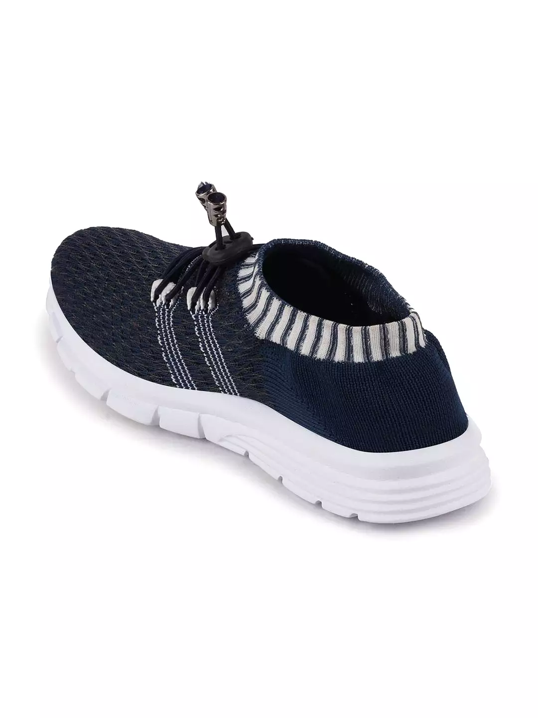 Women Blue Sports Lace-Up Outdoor Running Shoes