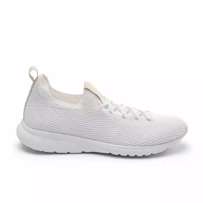 Women's Athleisure Eco-Knit Sneaker White