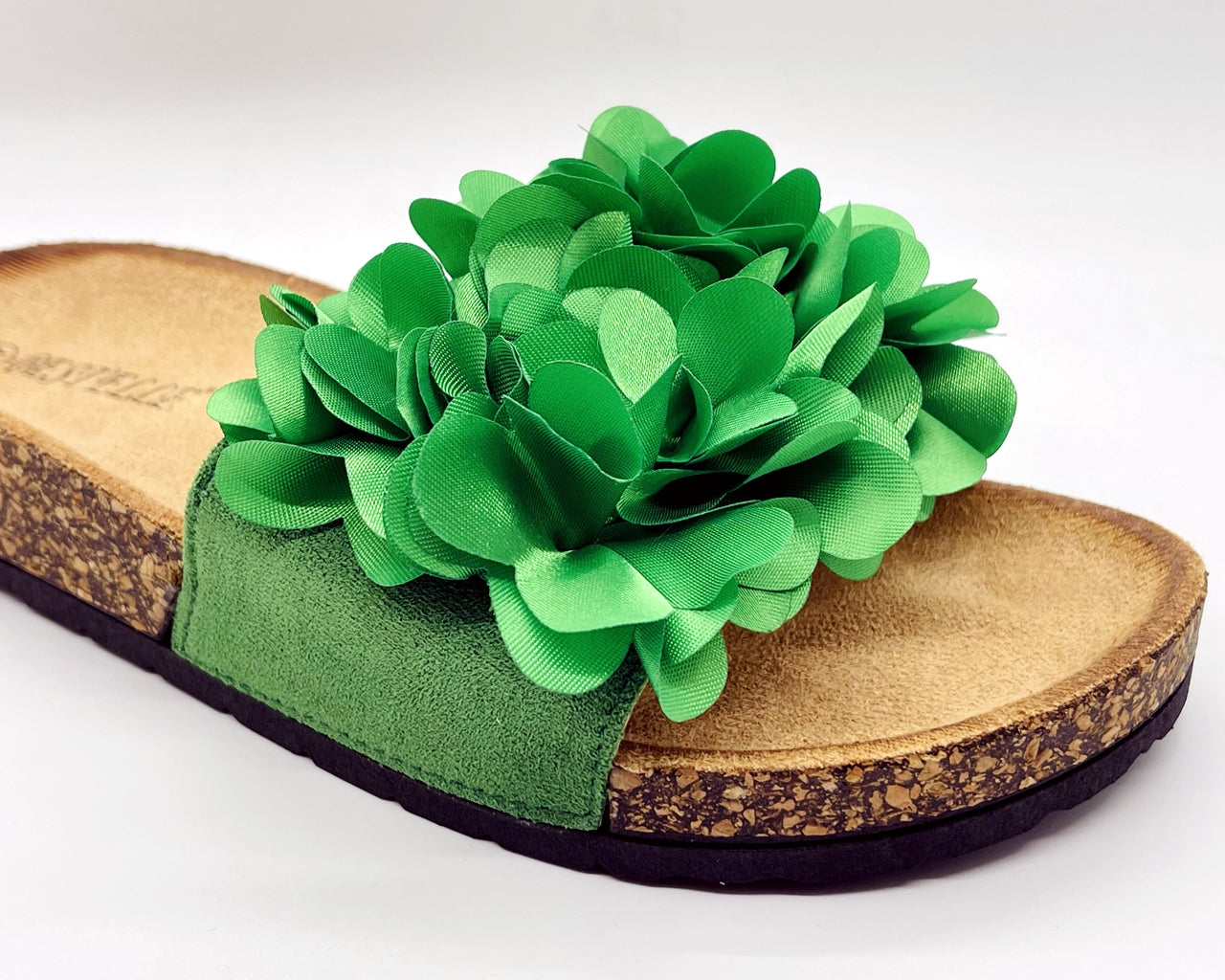 Women's Casual Slip On Flowers Slider