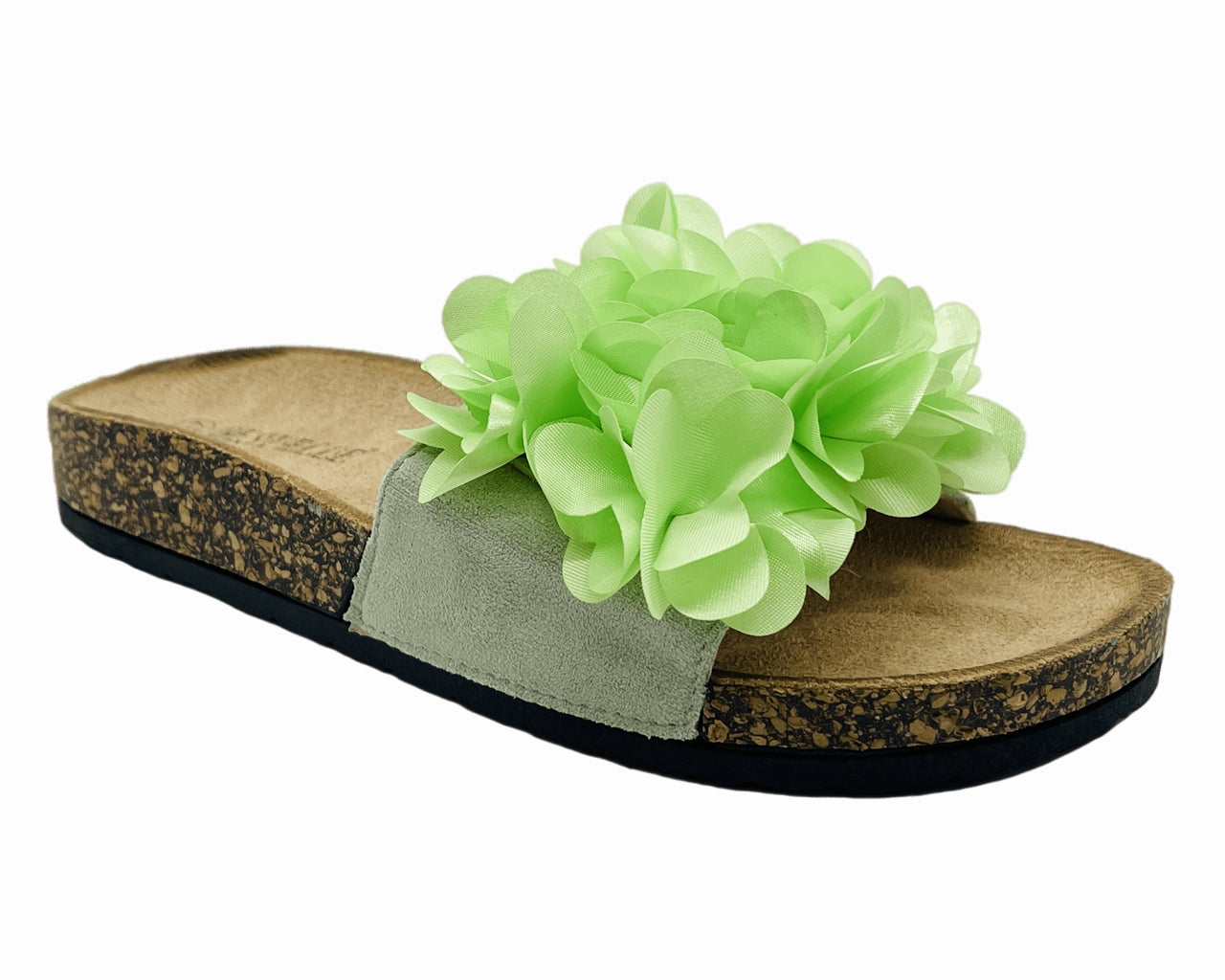 Women's Casual Slip On Flowers Slider