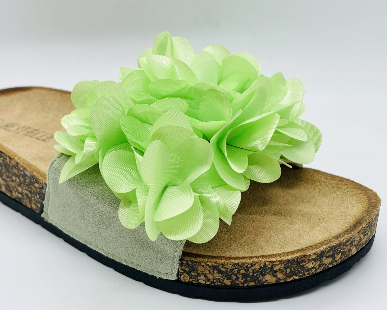 Women's Casual Slip On Flowers Slider