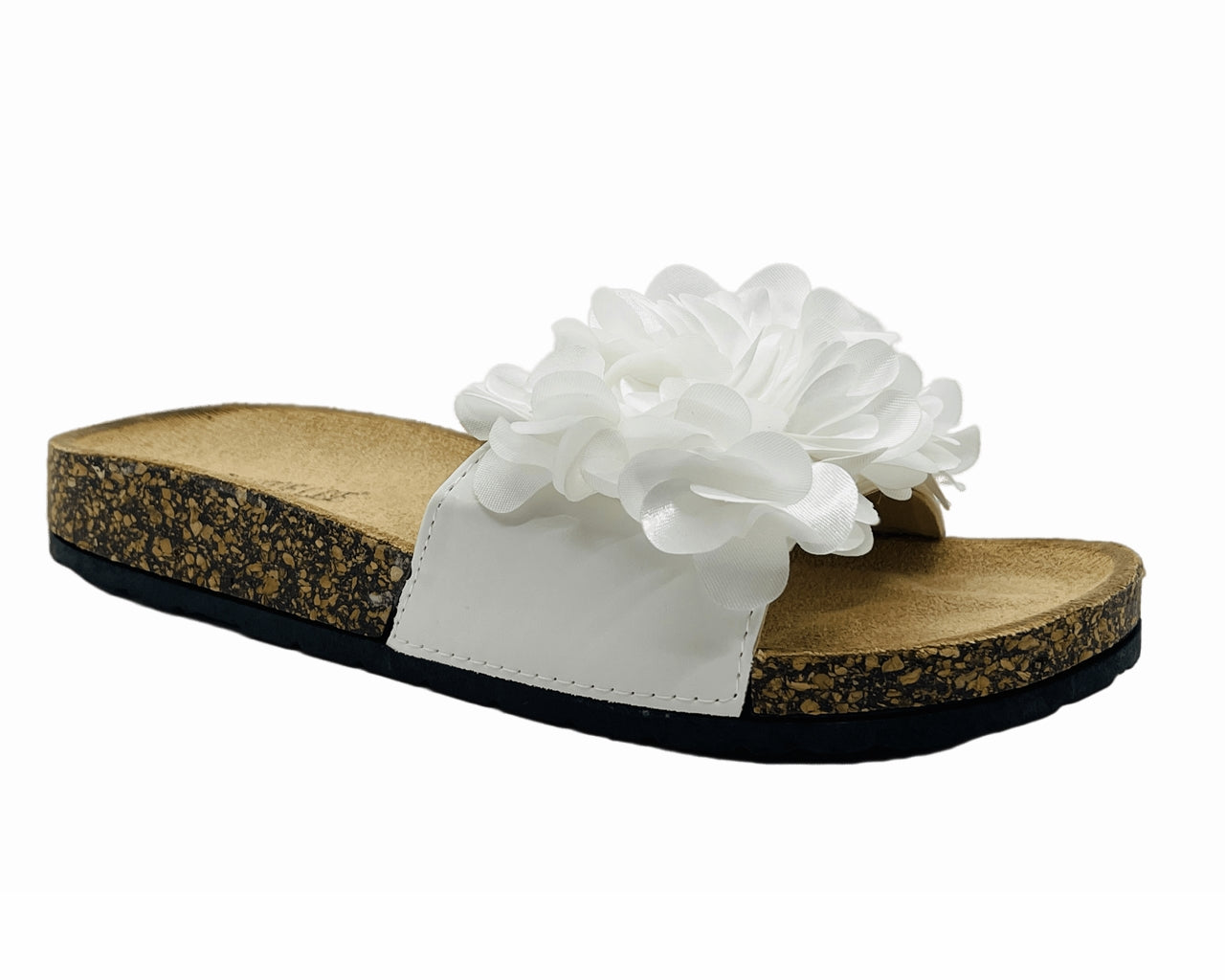 Women's Casual Slip On Flowers Slider