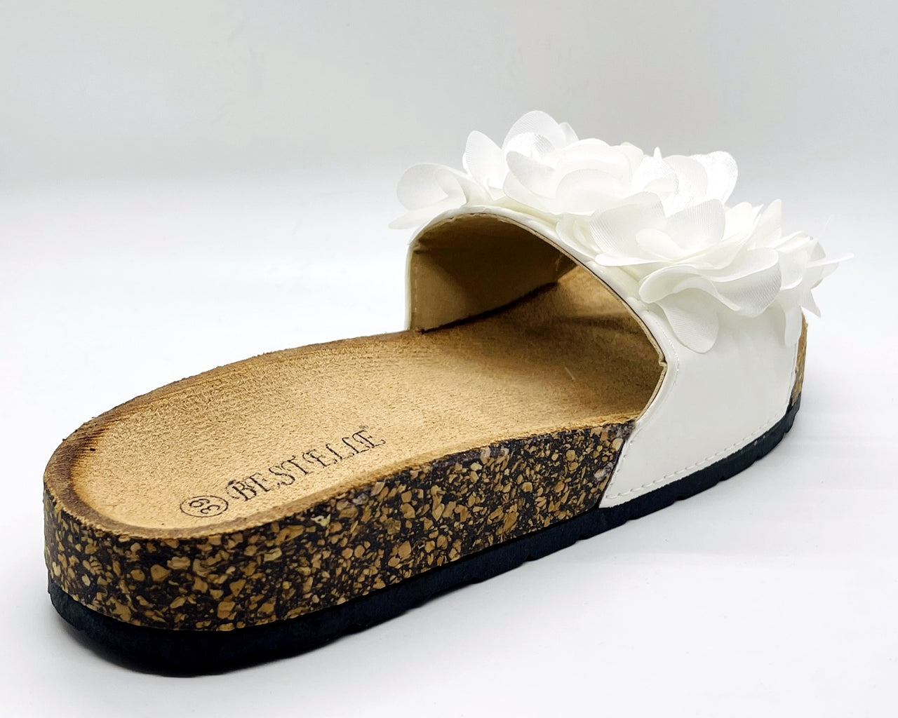 Women's Casual Slip On Flowers Slider