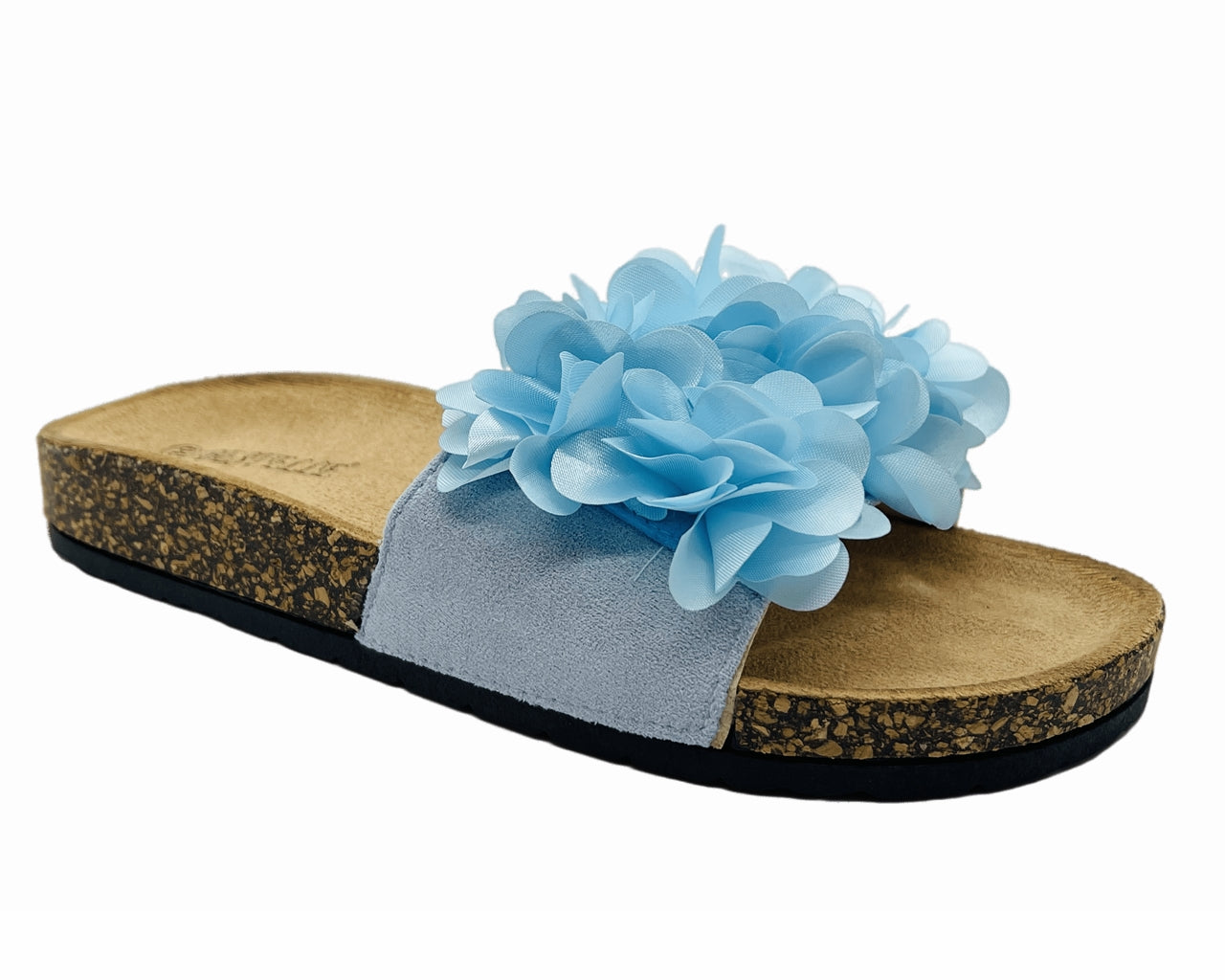 Women's Casual Slip On Flowers Slider