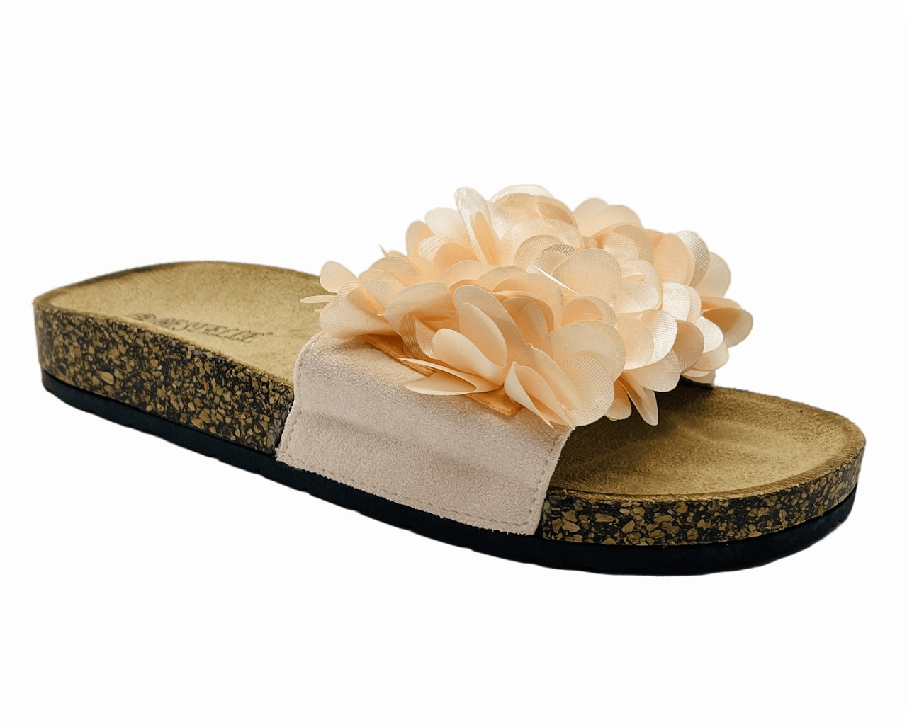 Women's Casual Slip On Flowers Slider