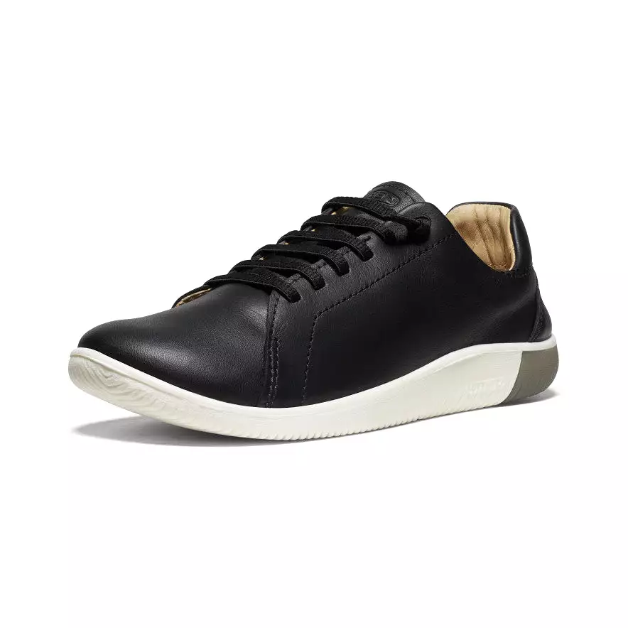 Women's KNX Leather Sneaker  |  Black/Star White