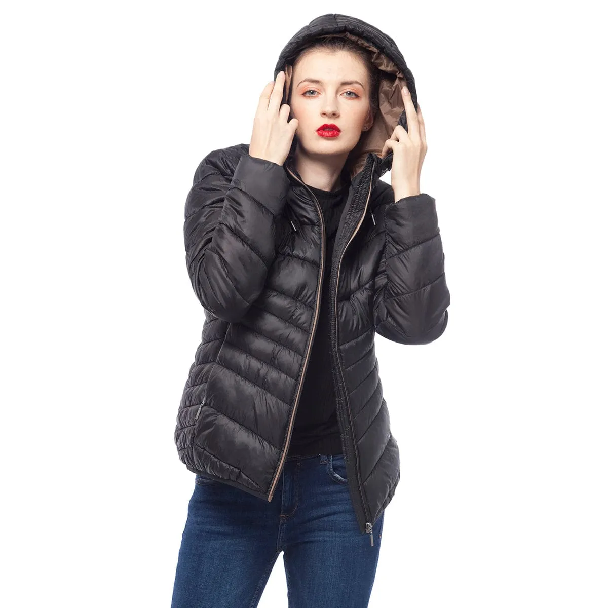 Women's Lightweight Padded Puffer Jacket