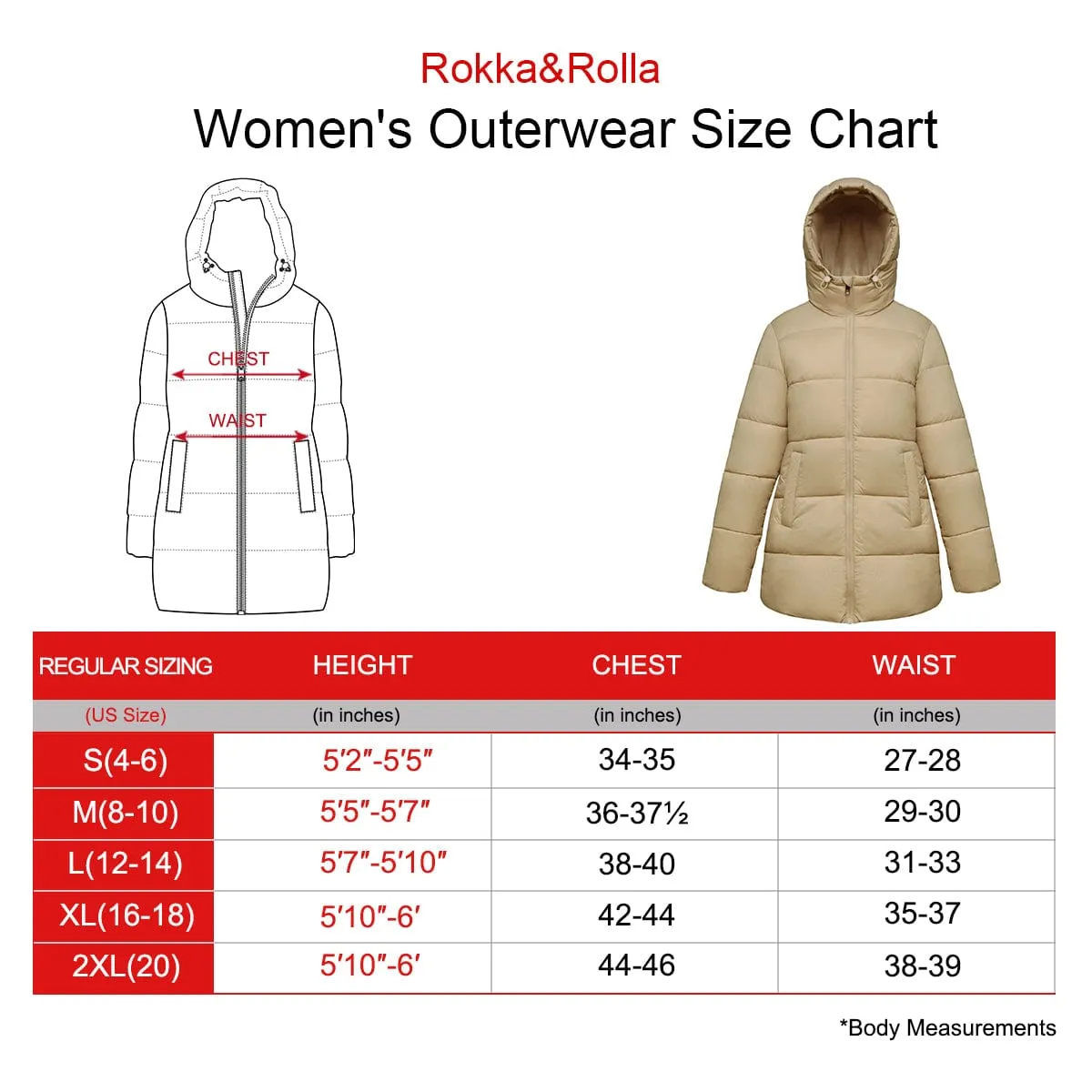 Women's Long Puffer Jacket