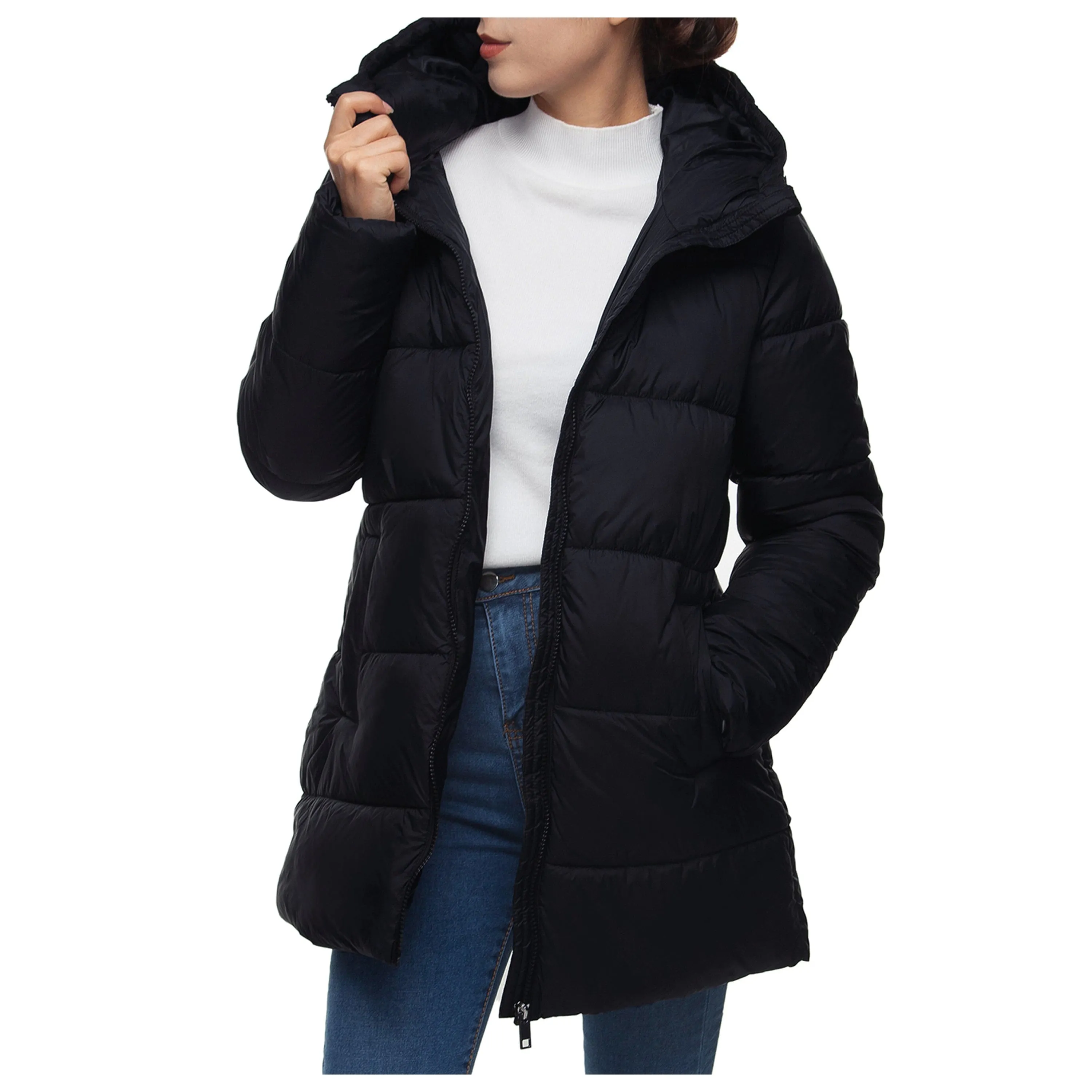 Women's Long Puffer Jacket