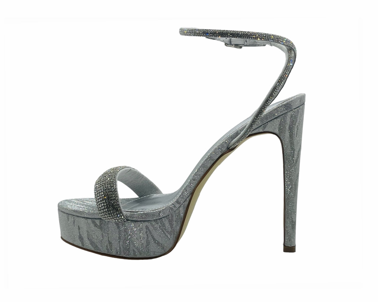 Women's Metallic High Heel Platform Shoes