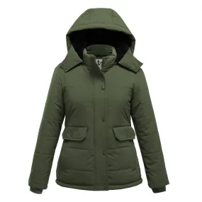 Women's Puffer Coats Waterproof Winter Coats Quilted Bubble Jacket