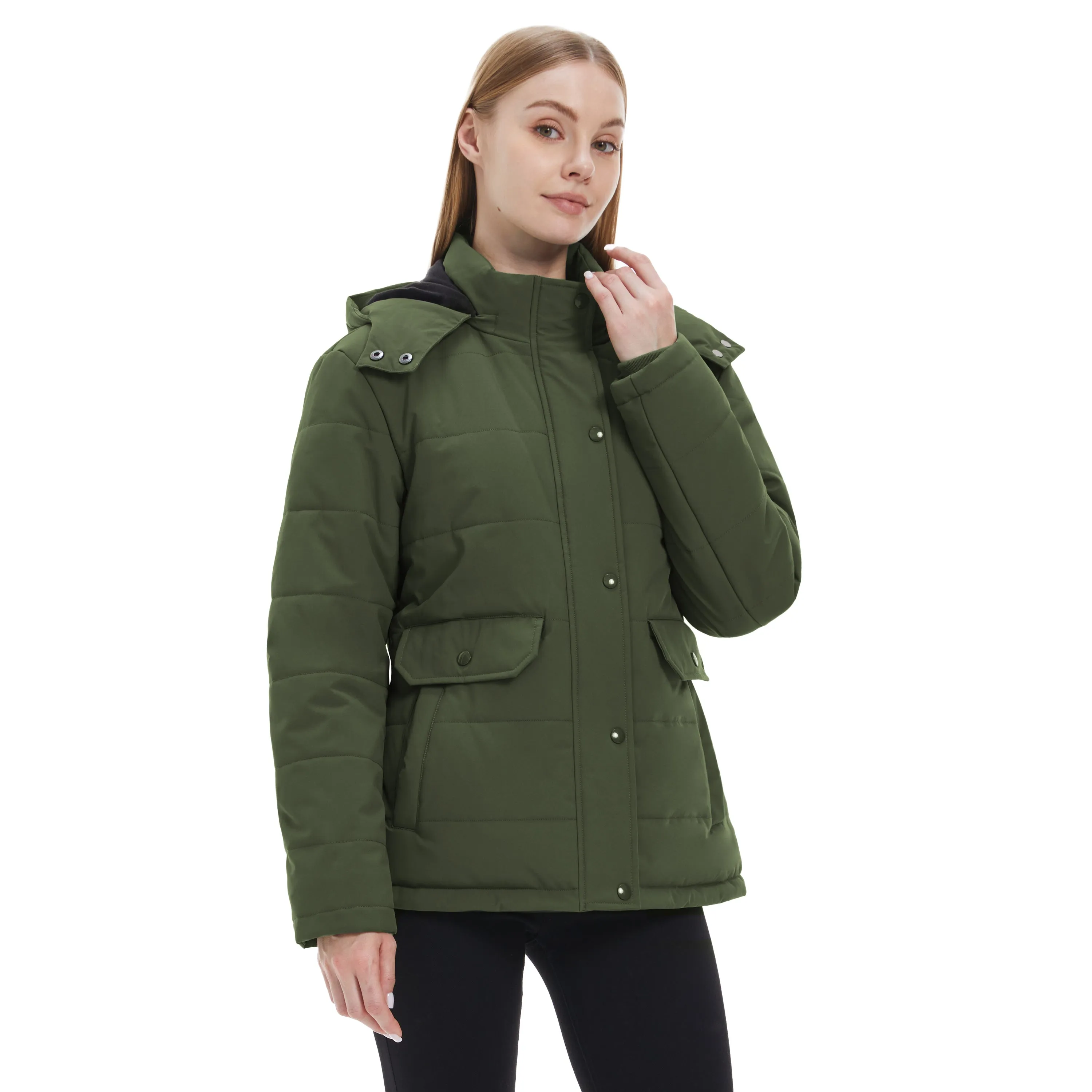 Women's Puffer Coats Waterproof Winter Coats Quilted Bubble Jacket